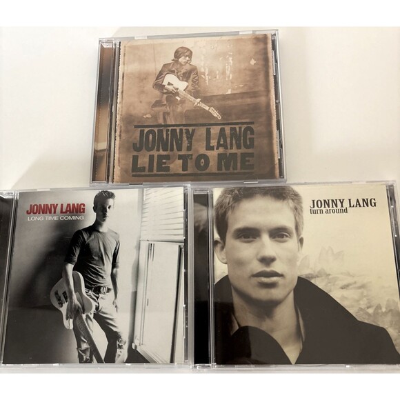 Jonny Lang 3 CD Lot. Lie To Me, Long Time Coming, Turn Around: A&M Records. - Picture 1 of 3